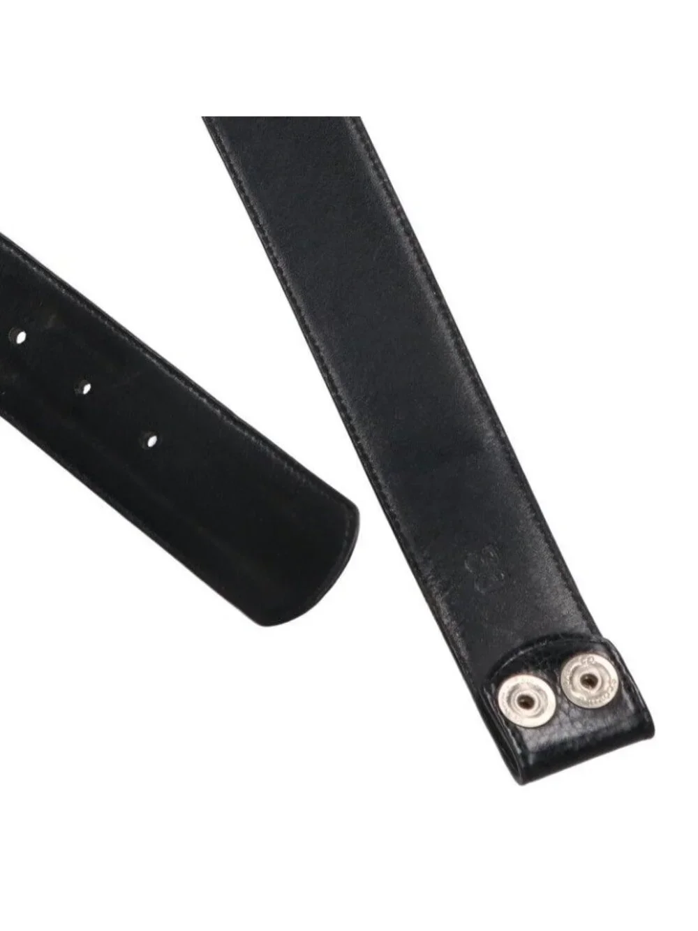Chrome Hearts 1.5 Strap Scroll Rabe Roulis Betts Leather Belt